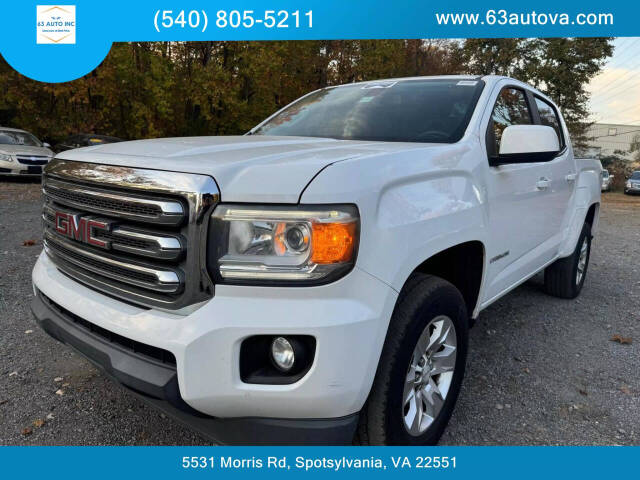 2015 GMC Canyon for sale at 63 Auto Inc in Spotsylvania, VA