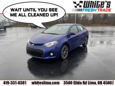 2016 Toyota Corolla for sale at White's Honda Toyota of Lima in Lima OH