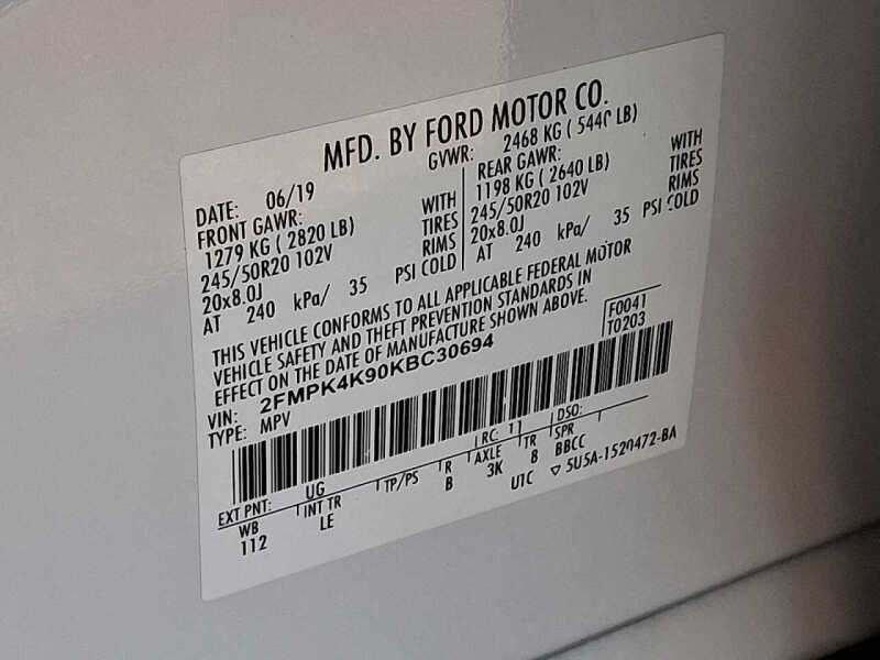 2019 Ford Edge Titanium