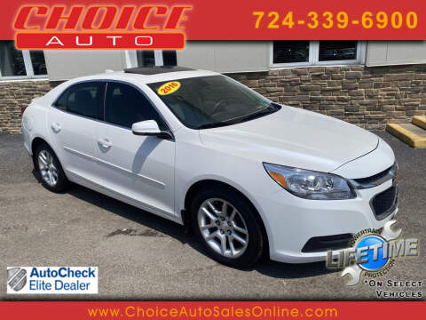 2016 Chevrolet Malibu Limited for sale at CHOICE AUTO SALES in Murrysville PA