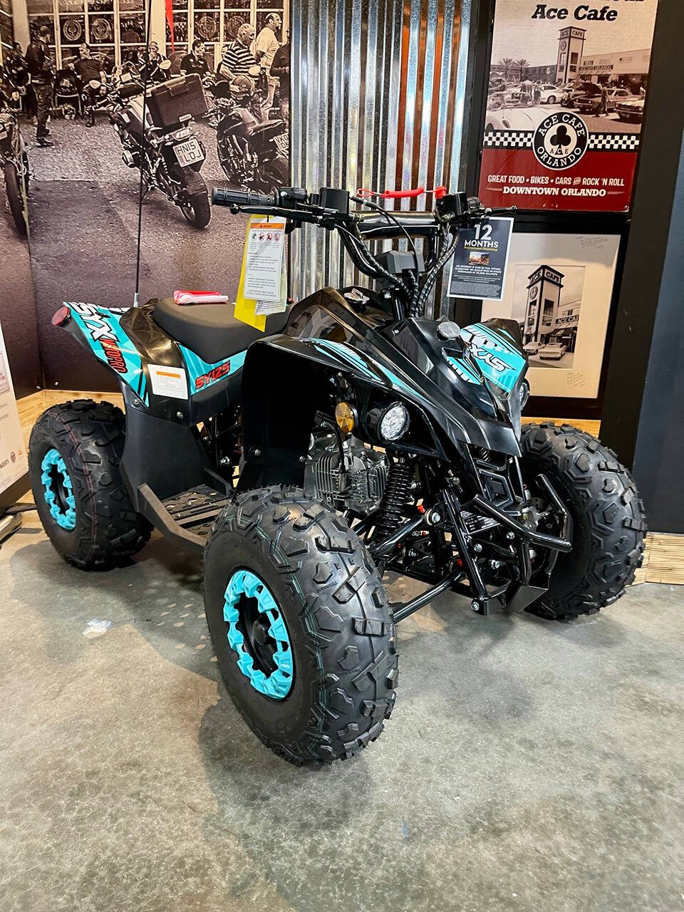 2024 SYXMOTO  PRO SERIES ATV SY125 for sale at TEXAS MOTORS POWERSPORT in ORLANDO, FL