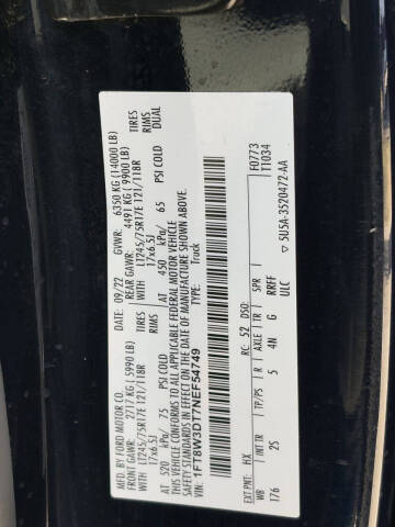 2022 Ford F-350 Super Duty XLT