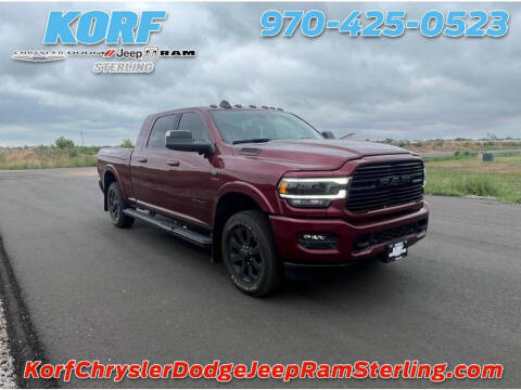 2022 RAM 3500 for sale at Tony Peckham @ Korf Motors in Sterling CO