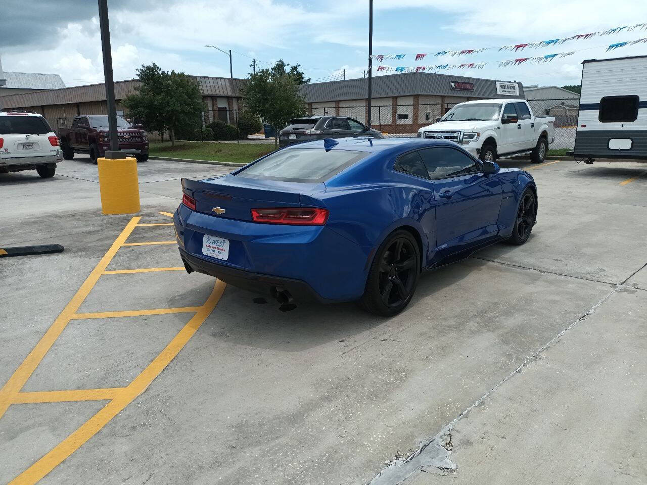 Blue 2017 Chevrolet Camaro LT LT 2dr Coupe w/2LT 2
