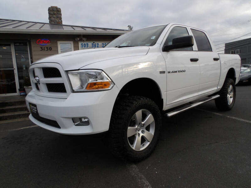 2012 RAM 1500 for sale at WEST COAST CAR SALES in Salem OR