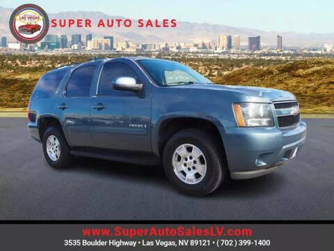 2008 Chevrolet Tahoe for sale at Super Auto Sales in Las Vegas NV