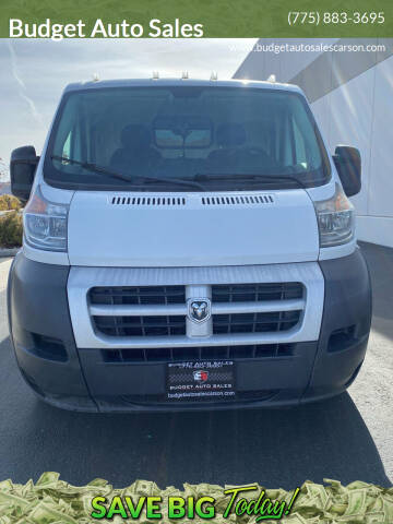 2014 RAM ProMaster for sale at Budget Auto Sales in Carson City NV