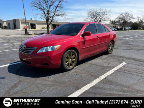 2009 Toyota Camry Hybrid for sale at Enthusiast Autohaus in Sheridan IN