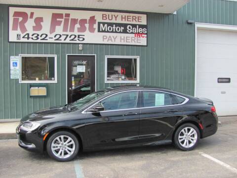 2016 Chrysler 200 for sale at R's First Motor Sales Inc in Cambridge OH