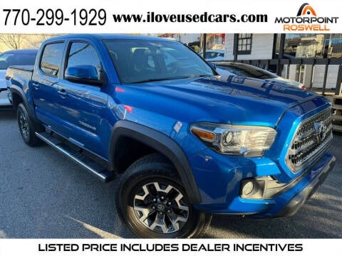 2016 Toyota Tacoma for sale at Motorpoint Roswell in Roswell GA