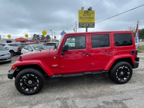 2014 Jeep Wrangler Unlimited for sale at A - 1 Auto Brokers in Ocean Springs MS