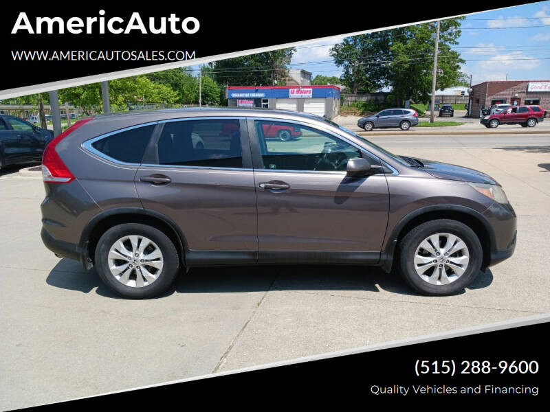 2012 Honda CR-V for sale at AmericAuto in Des Moines IA