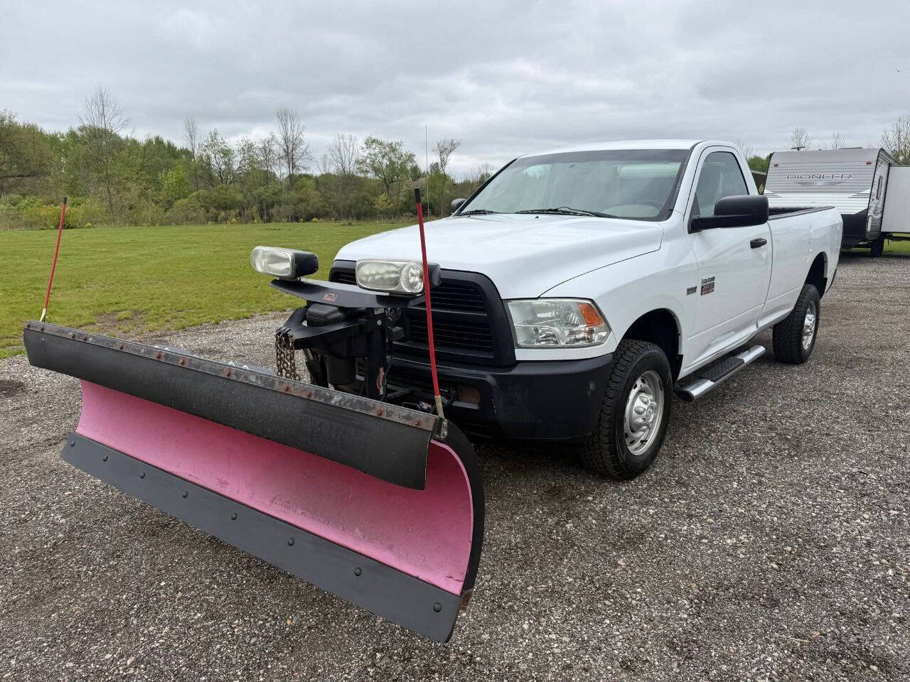 White 2012 Ram 2500 ST 4x4 ST 2dr Regular Cab 8 ft. LB Pickup 2