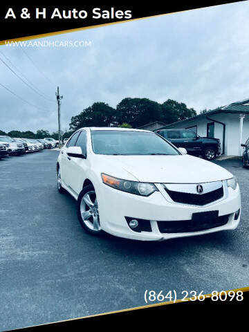 2010 Acura TSX for sale at A & H Auto Sales in Greenville SC