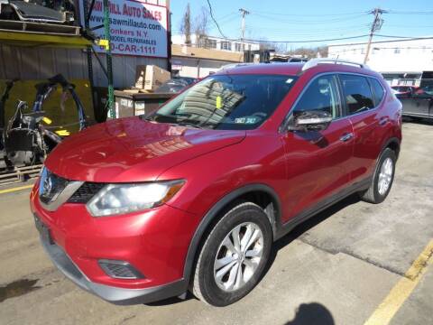 2014 Nissan Rogue for sale at Saw Mill Auto in Yonkers NY