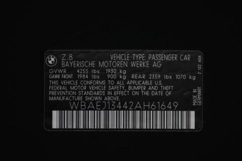 2002 BMW Z8