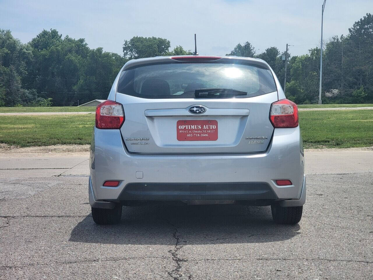 2012 Subaru Impreza for sale at Optimus Auto in Omaha, NE