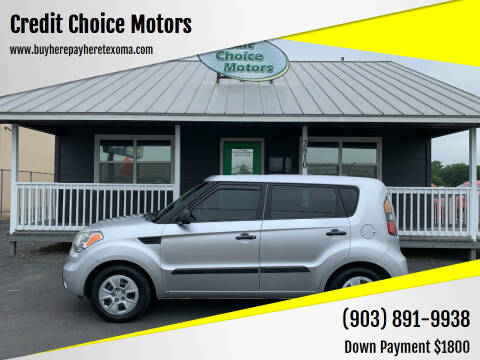 2011 Kia Soul for sale at Credit Choice Motors in Sherman TX