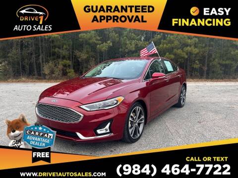 2019 Ford Fusion for sale at Drive 1 Auto Sales in Wake Forest NC