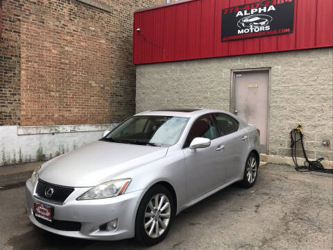 2010 Lexus IS 250 for sale at Alpha Motors in Chicago IL