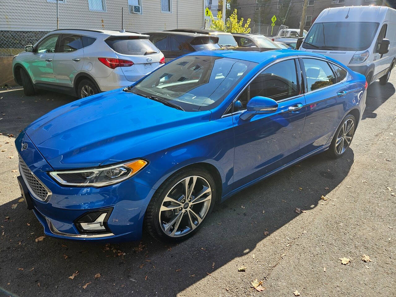 2020 Ford Fusion for sale at RENOS AUTO SALES LLC in Waterbury, CT