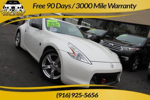 2011 Nissan 370Z for sale at West Coast Auto Sales Center in Sacramento CA