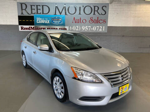 2013 Nissan Sentra for sale at REED MOTORS LLC in Phoenix AZ