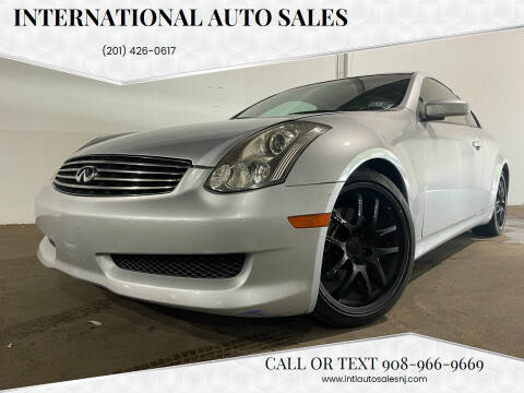 2006 Infiniti G35 for sale at International Auto Sales in Hasbrouck Heights NJ