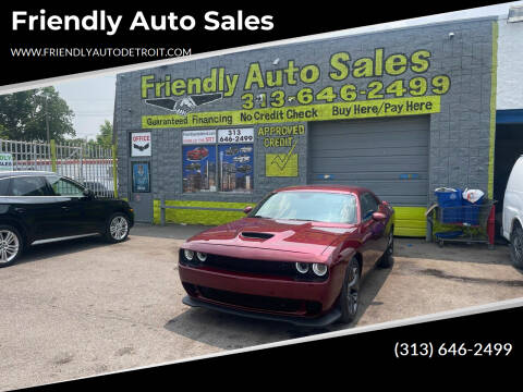 2022 Dodge Challenger for sale at Friendly Auto Sales in Detroit MI