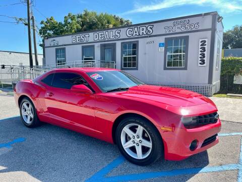 2012 Chevrolet Camaro for sale at Best Deals Cars Inc in Fort Myers FL
