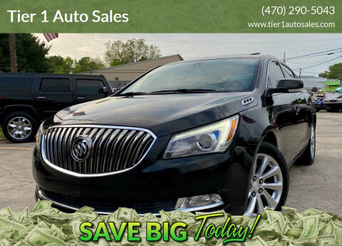 2016 Buick LaCrosse for sale at Tier 1 Auto Sales in Gainesville GA