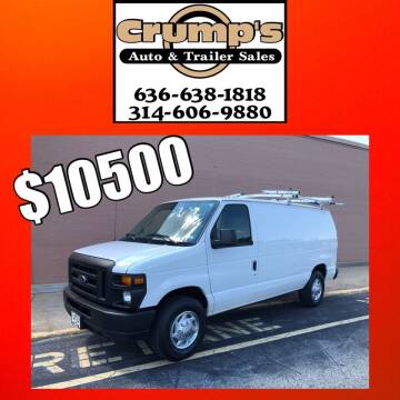 2012 Ford E-Series Cargo for sale at CRUMP'S AUTO & TRAILER SALES in Crystal City MO