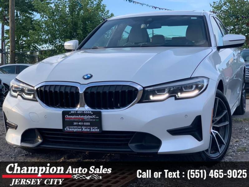 2019 BMW 3 Series for sale at CHAMPION AUTO SALES OF JERSEY CITY in Jersey City NJ