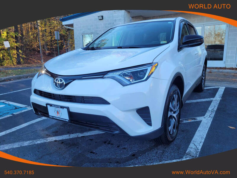 2016 Toyota RAV4 for sale at World Auto in Fredericksburg VA