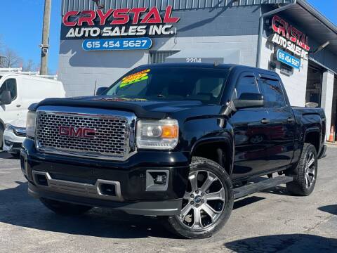 2014 GMC Sierra 1500 for sale at Crystal Auto Sales Inc in Nashville TN