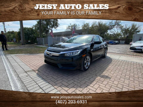 2018 Honda Civic for sale at JEISY AUTO SALES in Orlando FL