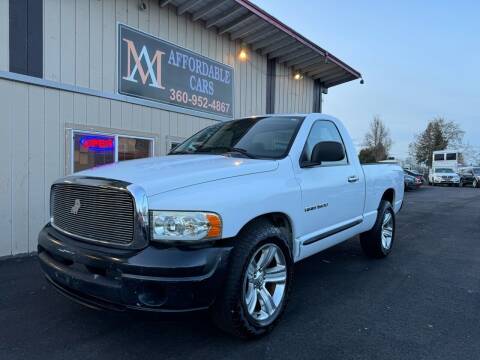 2004 Dodge Ram 1500 for sale at M & A Affordable Cars in Vancouver WA