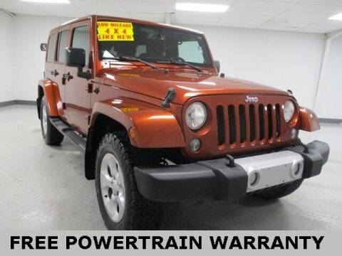 2014 Jeep Wrangler Unlimited for sale at Sports & Luxury Auto in Blue Springs MO