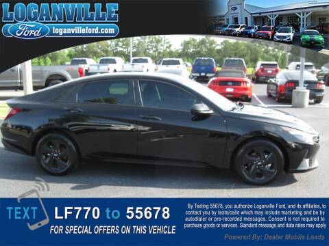 2021 Hyundai Elantra for sale at Loganville Quick Lane and Tire Center in Loganville GA