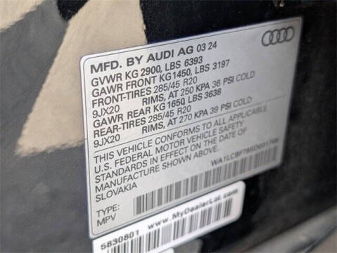 2025 Audi Q7 quattro Premium Plus 45 TFSI