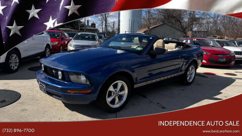 2008 Ford Mustang for sale at Independence Auto Sale in Bordentown NJ
