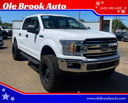 2018 Ford F-150 for sale at Ole Brook Auto in Brookhaven MS