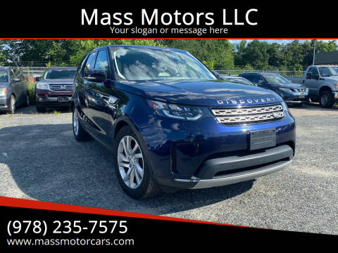 2017 Land Rover Discovery for sale at Mass Motors LLC in Worcester MA