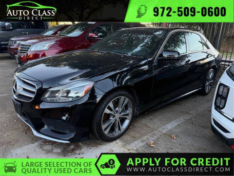 2014 Mercedes-Benz E-Class for sale at Auto Class Direct in Plano TX