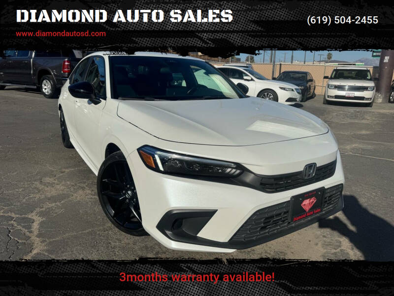 2022 Honda Civic for sale at DIAMOND AUTO SALES in El Cajon CA