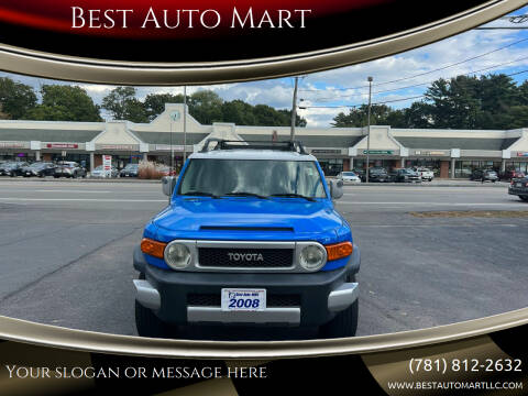 2007 Toyota FJ Cruiser for sale at Best Auto Mart in Weymouth MA