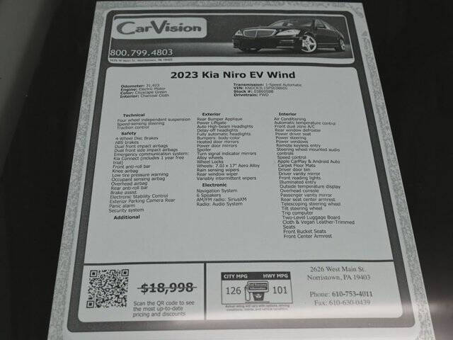 2023 Kia Niro EV Wind