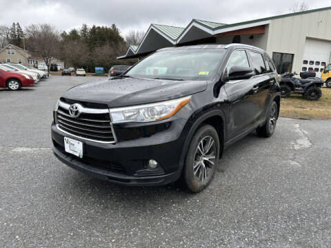 2016 Toyota Highlander for sale at Williston Economy Motors in South Burlington VT