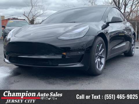 2023 Tesla Model 3 for sale at CHAMPION AUTO SALES OF JERSEY CITY in Jersey City NJ