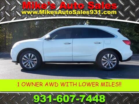 2014 Acura MDX for sale at Mike's Auto Sales in Shelbyville TN
